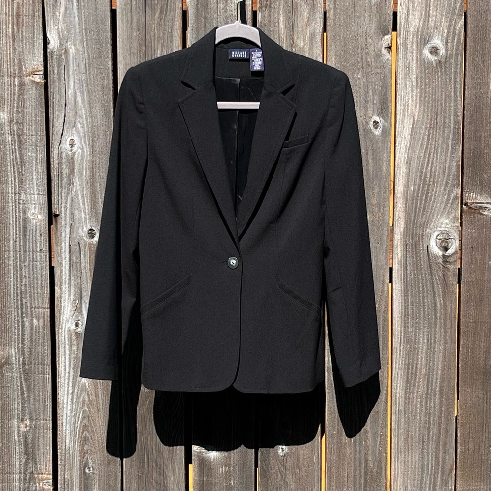 Hillard & Hanson one button blazer size 4